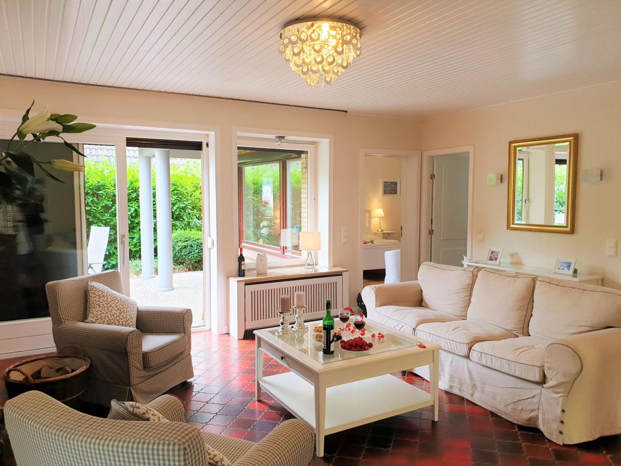 Fewo1846 - Villa Westerallee - Bungalow Mit Drei Schlafzimmern Und Garten 플렌스부르크 외부 사진