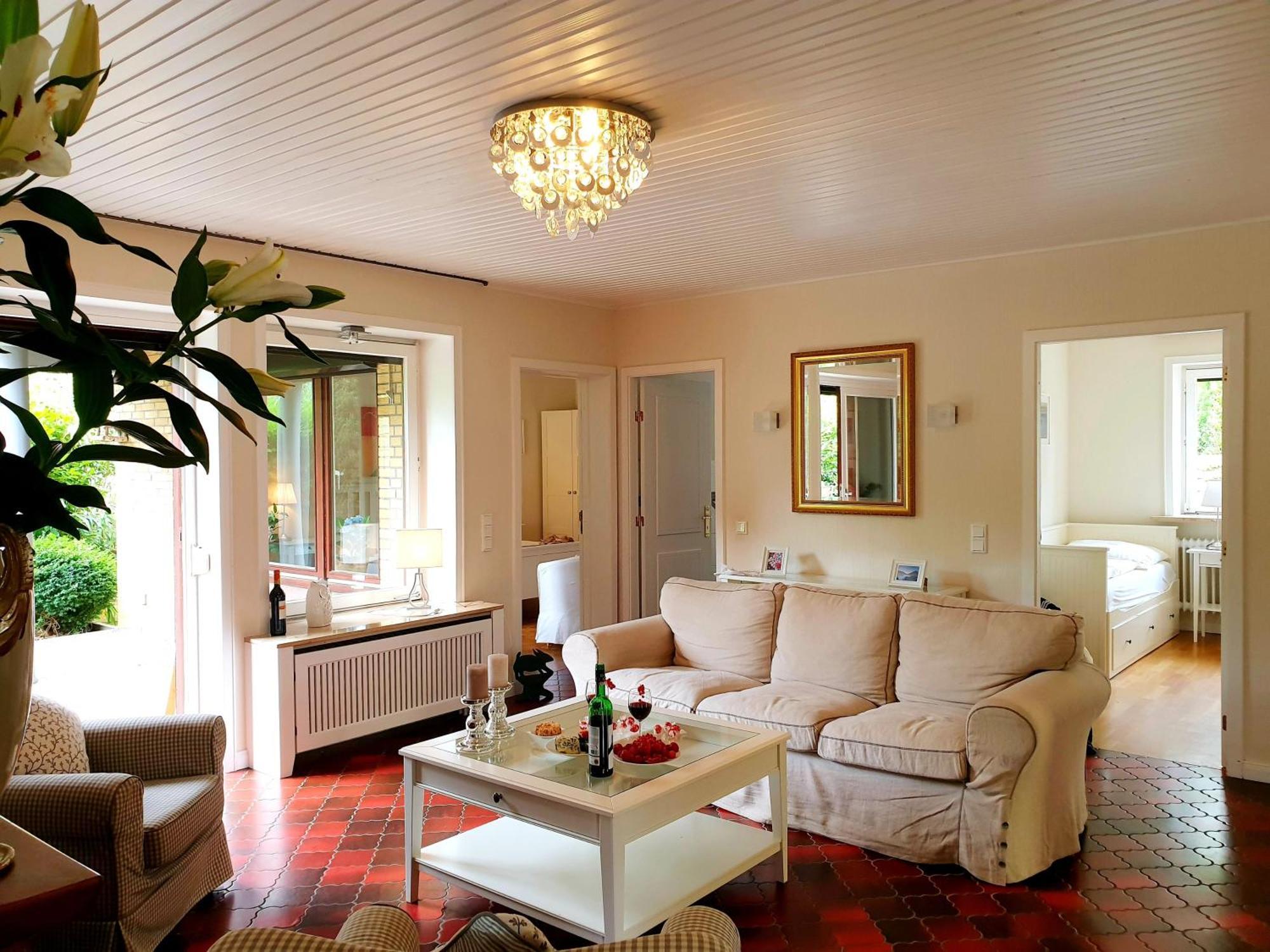 Fewo1846 - Villa Westerallee - Bungalow Mit Drei Schlafzimmern Und Garten 플렌스부르크 외부 사진