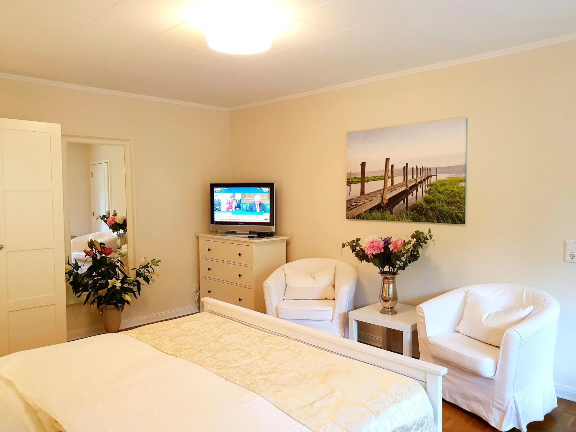 Fewo1846 - Villa Westerallee - Bungalow Mit Drei Schlafzimmern Und Garten 플렌스부르크 외부 사진