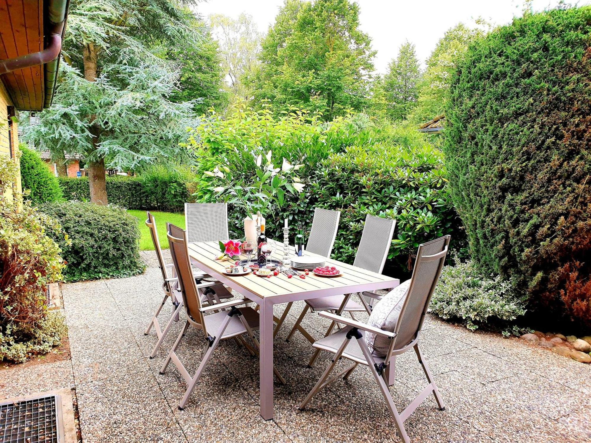 Fewo1846 - Villa Westerallee - Bungalow Mit Drei Schlafzimmern Und Garten 플렌스부르크 외부 사진